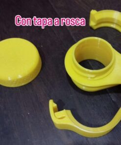 🔹 Clip Cierra Paquete con Tapa a Rosca 🔹