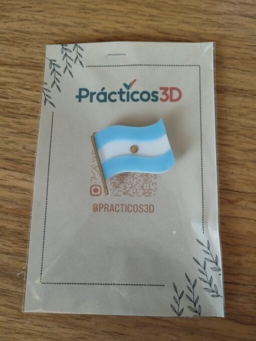 Escarapela Bandera Argentina 3D - Imagen 4
